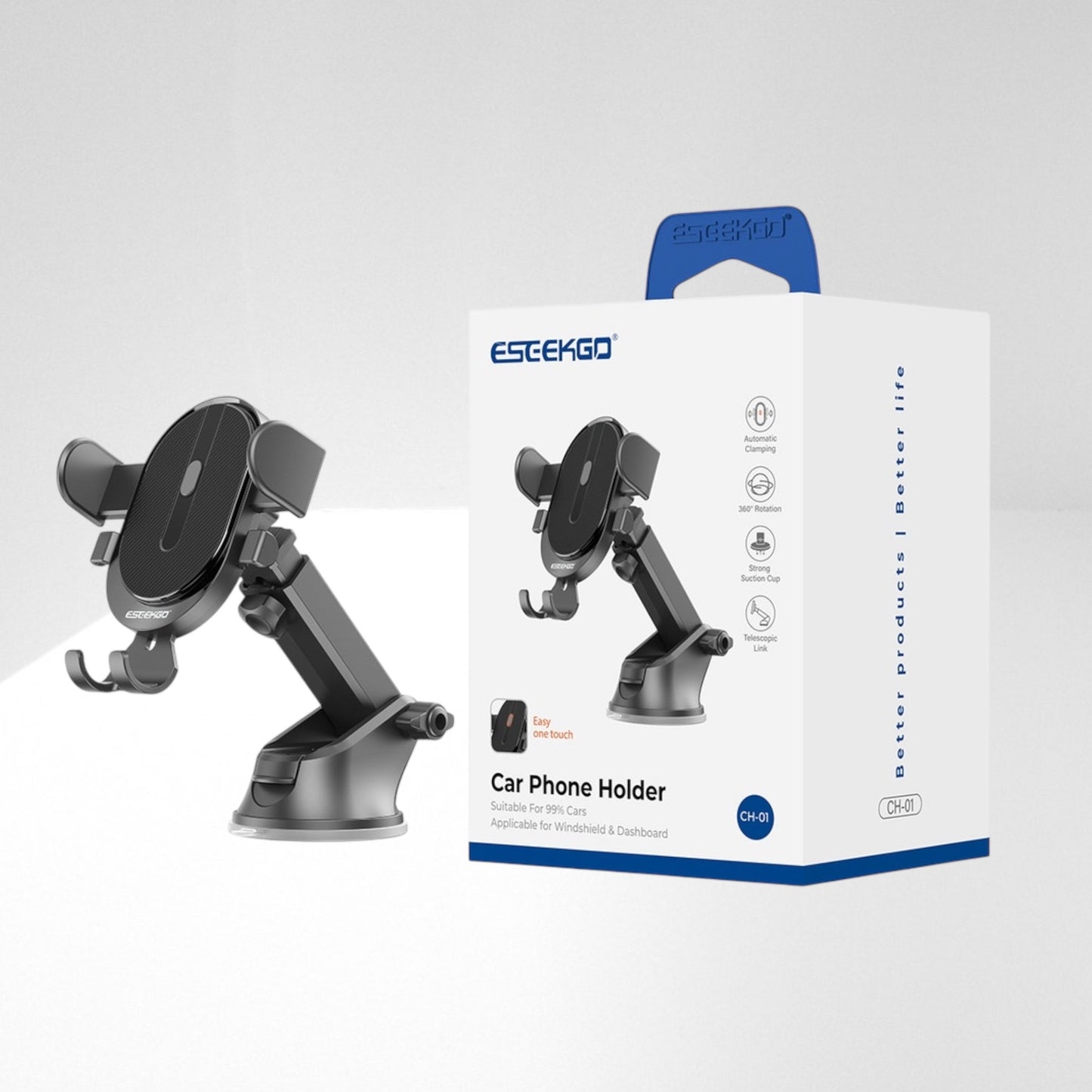Soporte para teléfono en el carro - ESEEKGO CH01