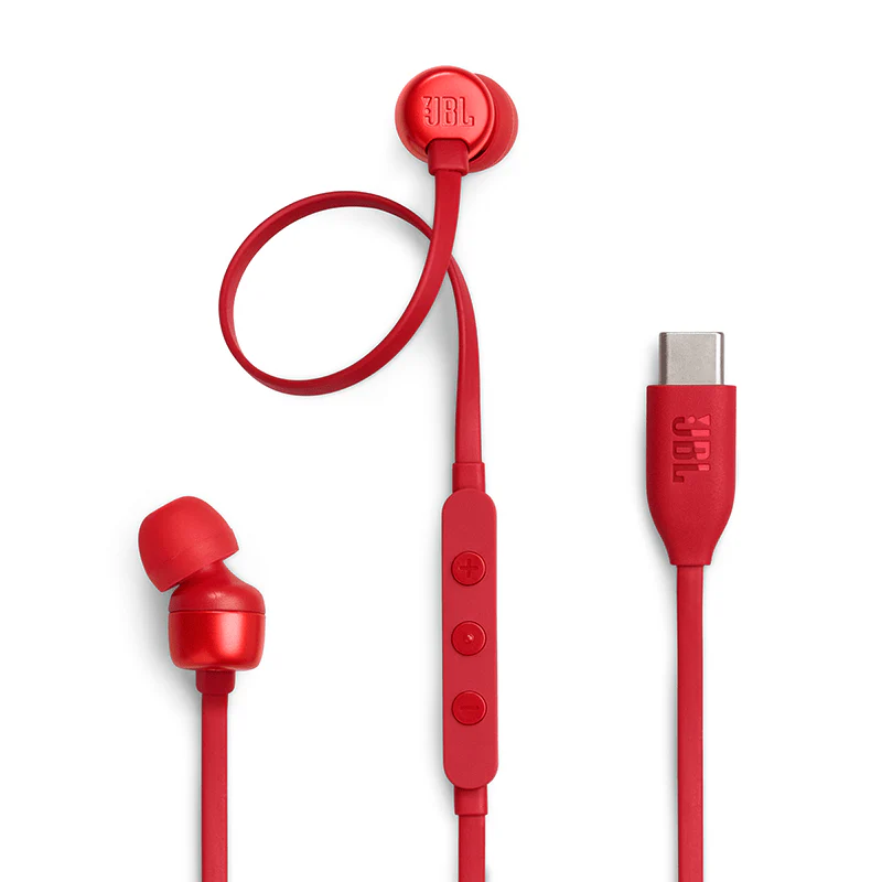 Audifonos USB-C - JBL Tune 310C Rojo