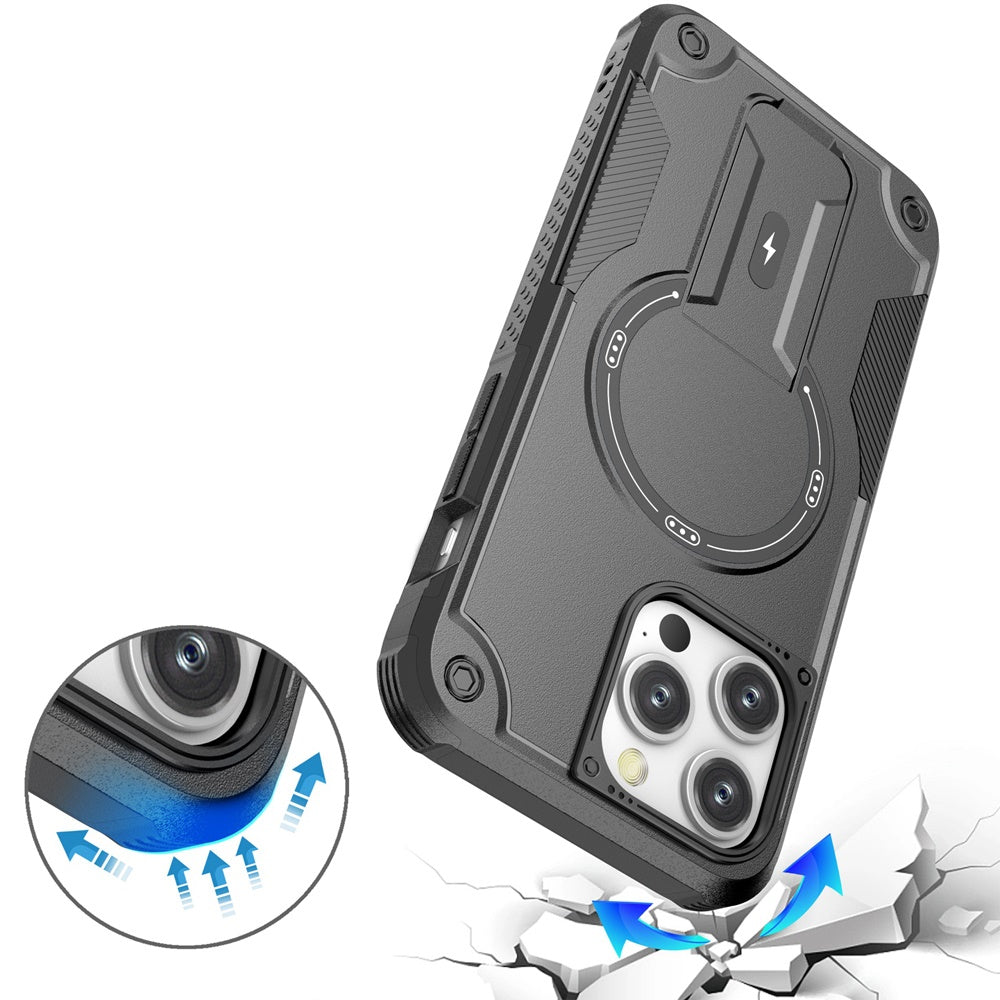 Cover Sturdy Negro para iPhone