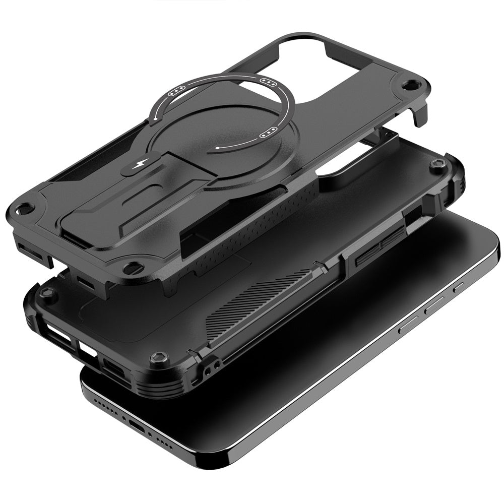 Cover Sturdy Negro para iPhone