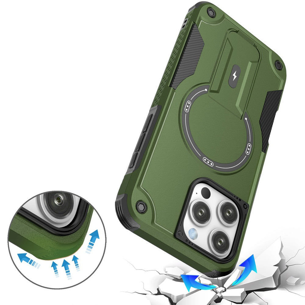 Cover Sturdy Verde para iPhone