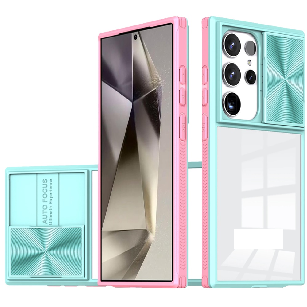 Cover Fusion Rosado/Verde para Samsung