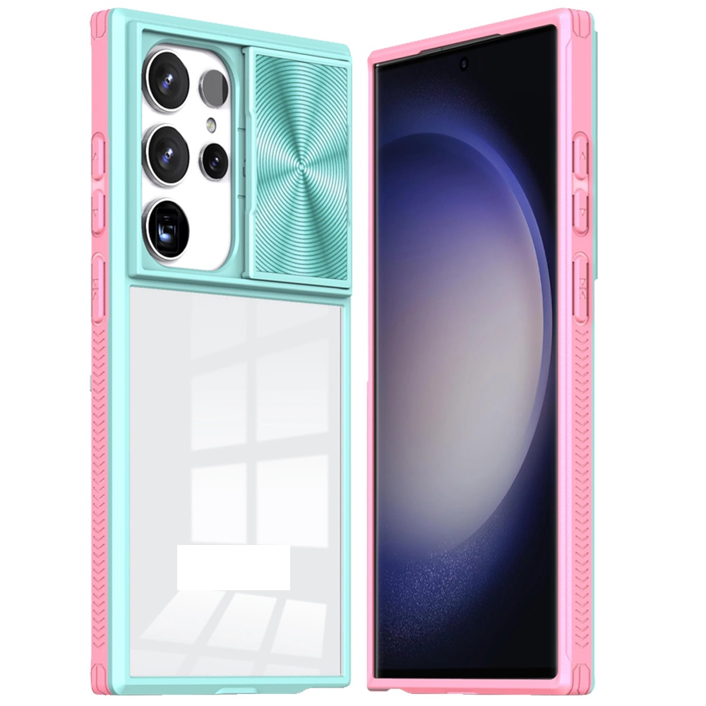 Cover Fusion Rosado/Verde para Samsung