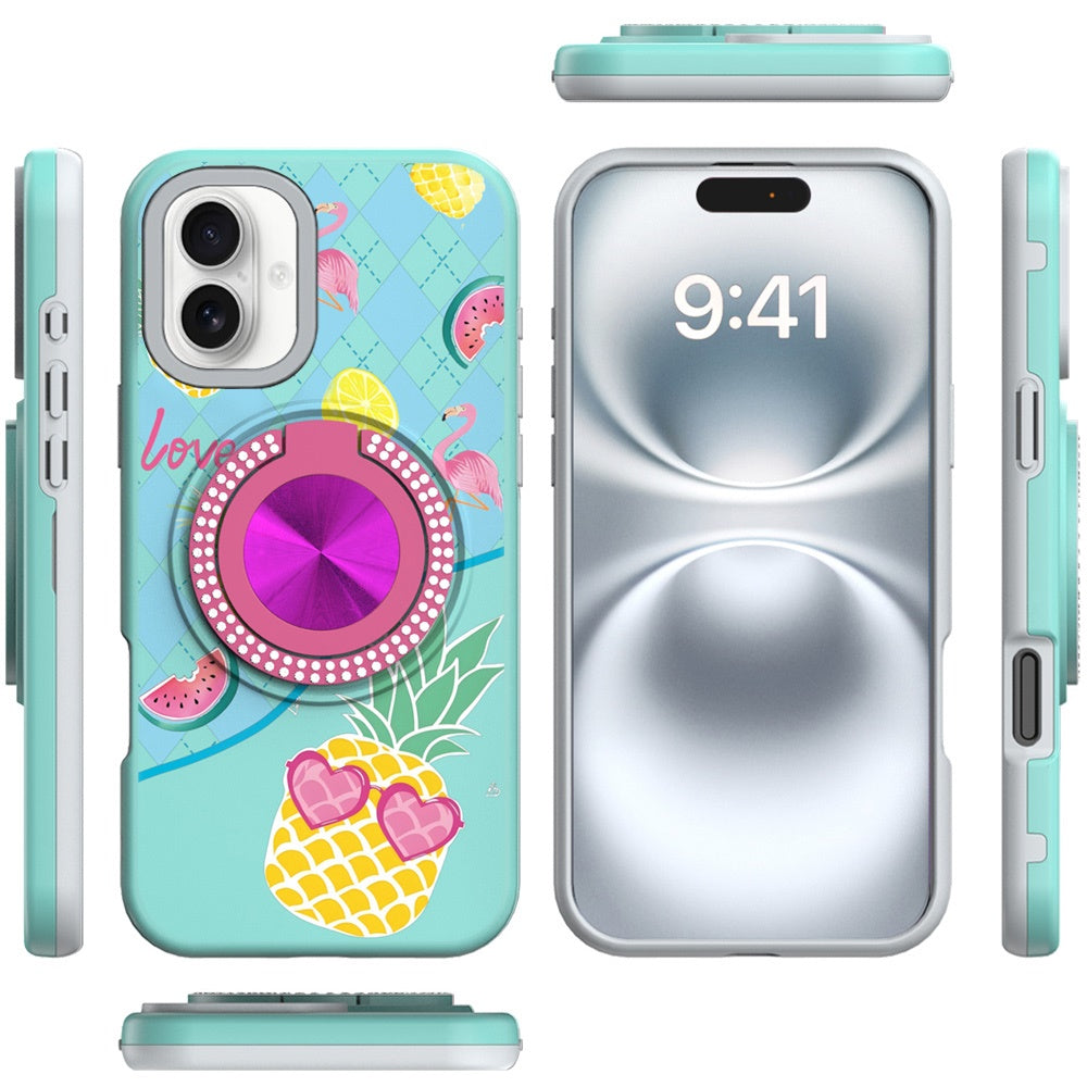 Cover Anillo Diamantes Diseño Verano para iPhone
