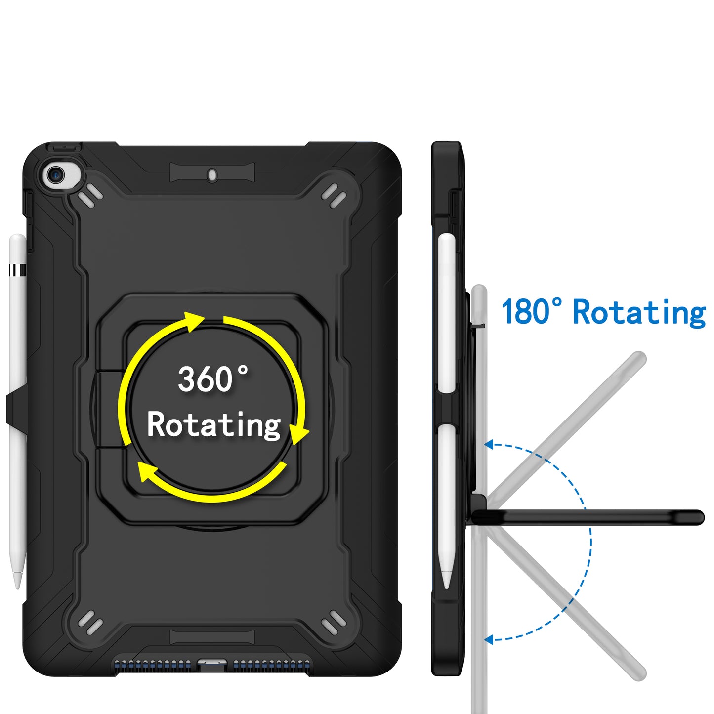 Cover 360 para iPad - Negro