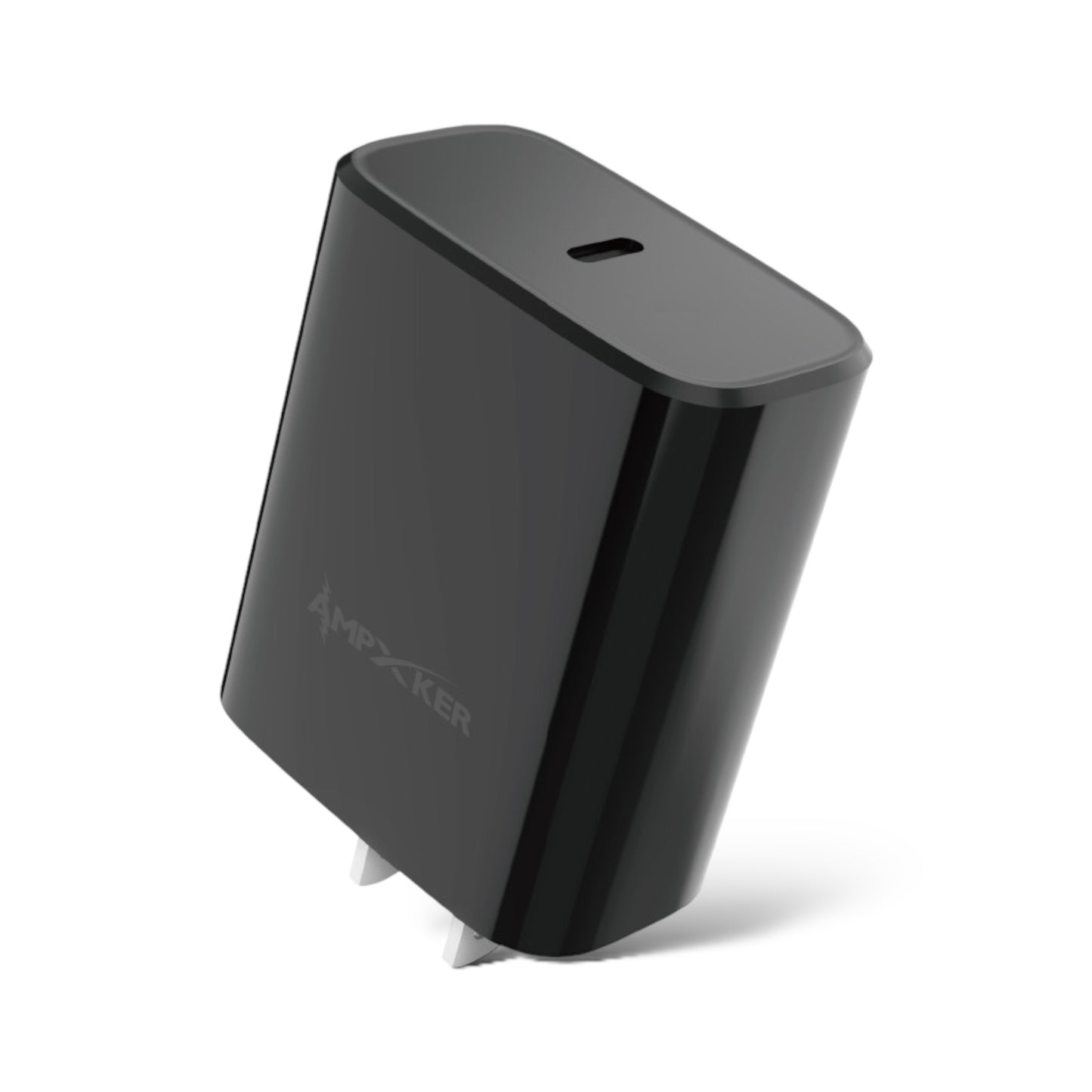 Adaptador de Corriente USB-C 20W Negro - Ampxker