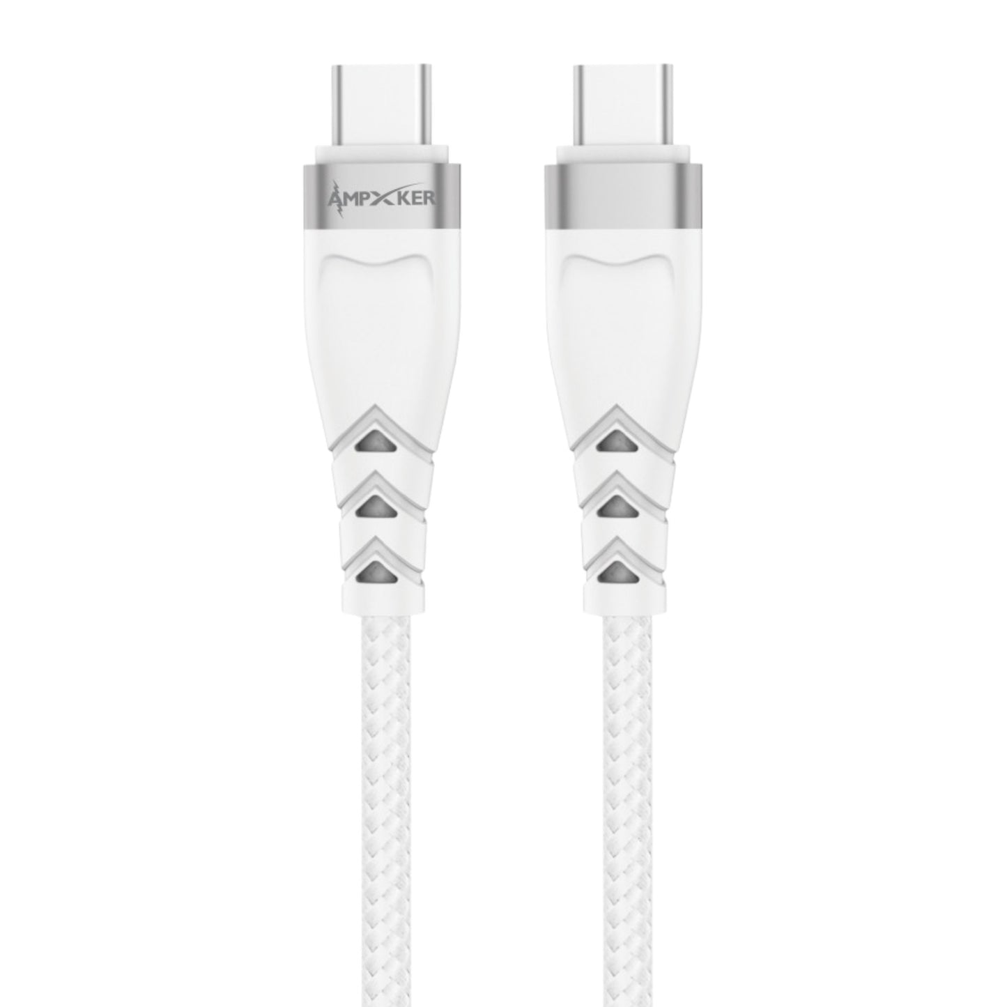 Cable USB-C a USB-C Blanco - Ampxker
