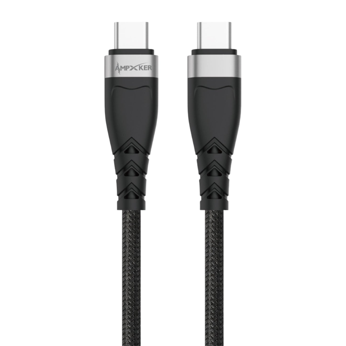Cable USB-C a USB-C Negro - Ampxker