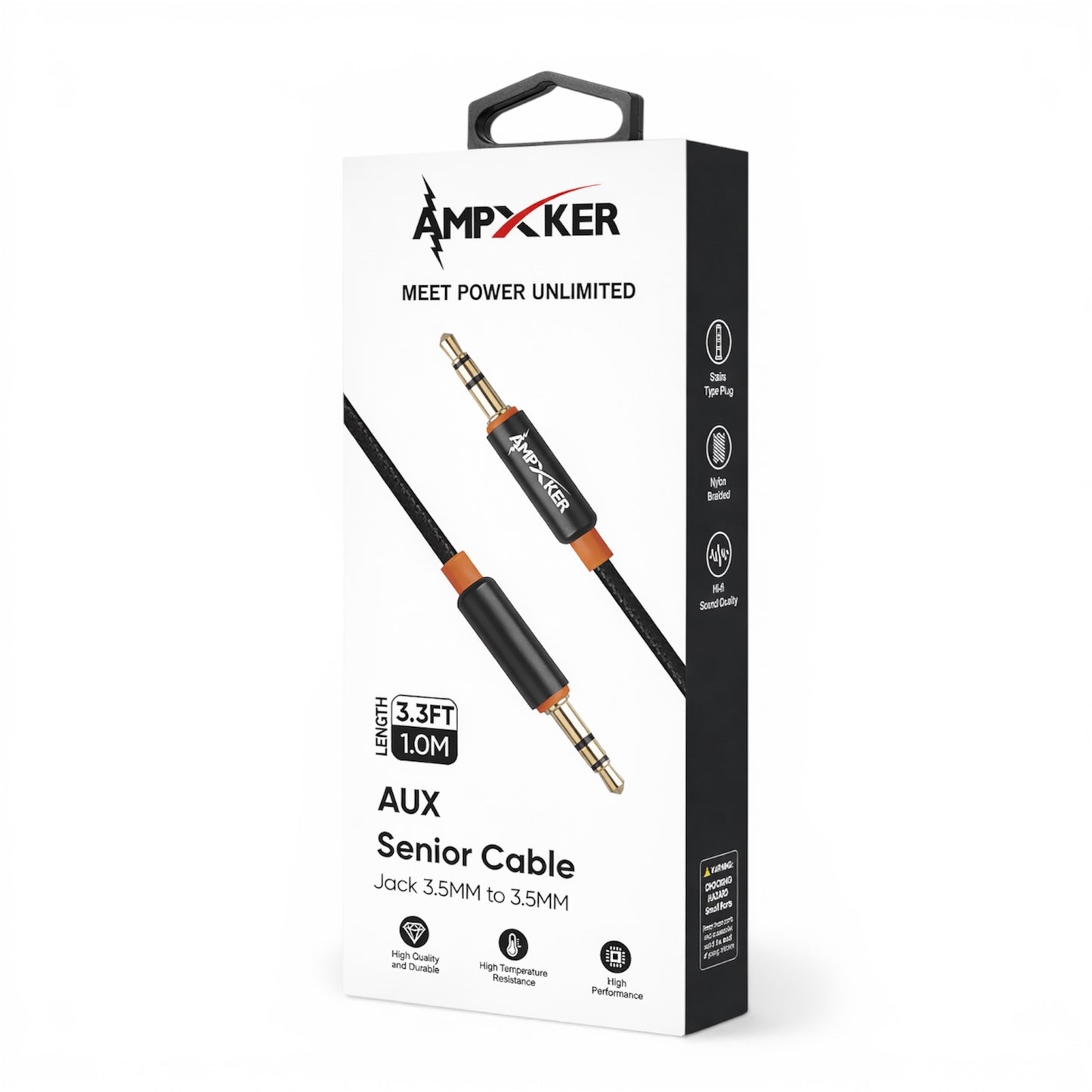 Cable Auxiliar 3.5 a 3.5 - Ampxker
