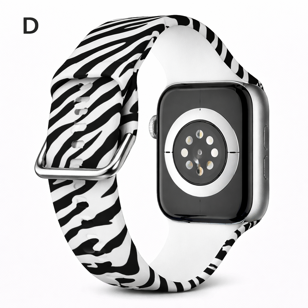 Correa Silicón Hebilla Diseño Animal para Apple Watch