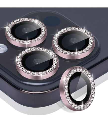 Protector Camara Diamantes para iPhone