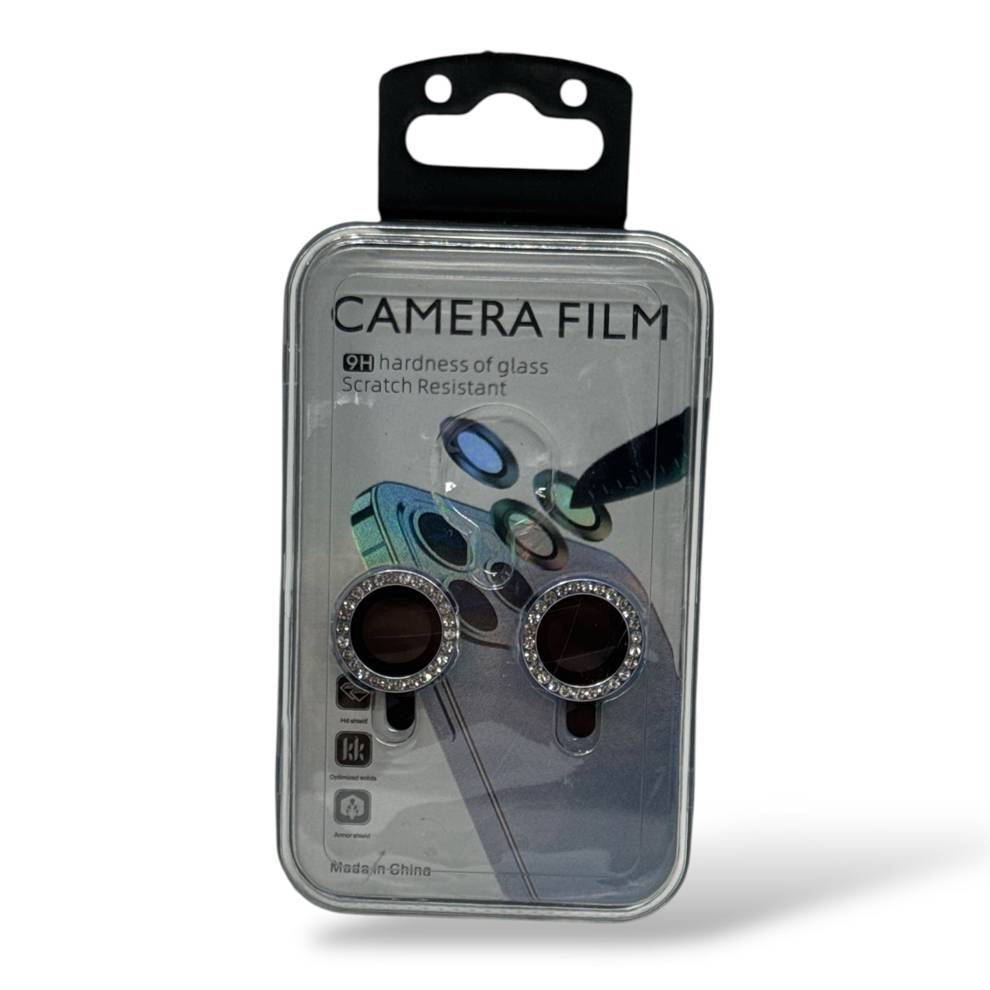 Protector Camara Diamantes para iPhone