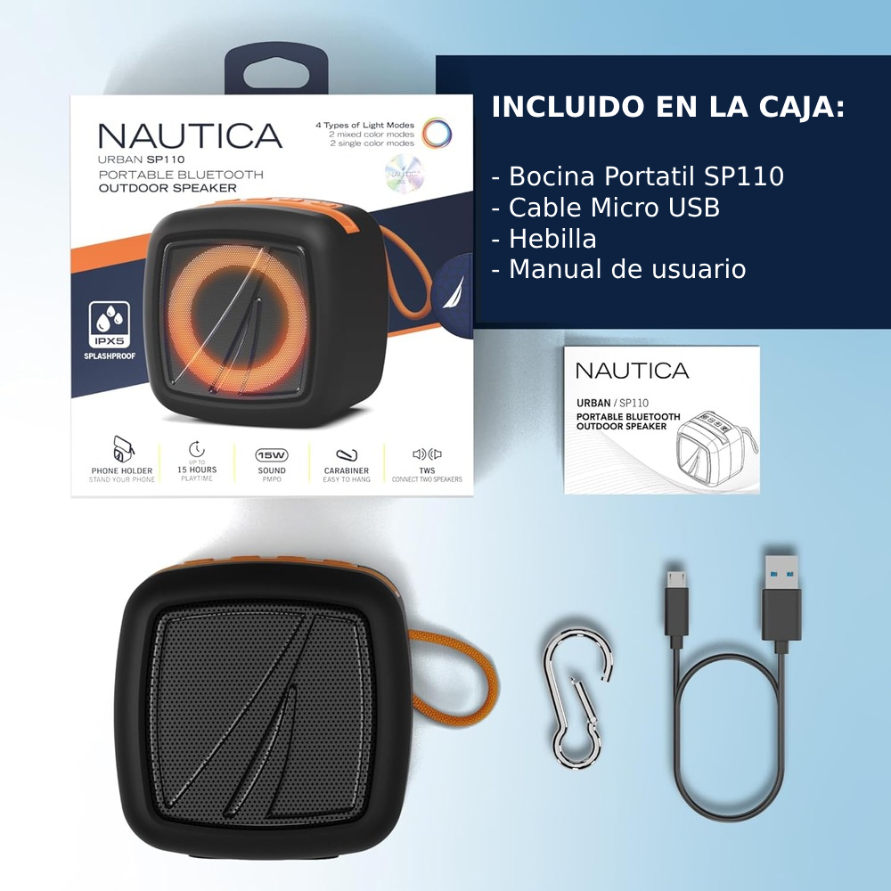 Bocina Bluetooth - Nautica SP110