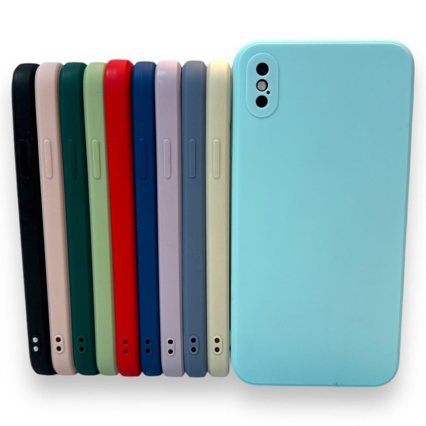 Cover Silicon para iPhone Series X