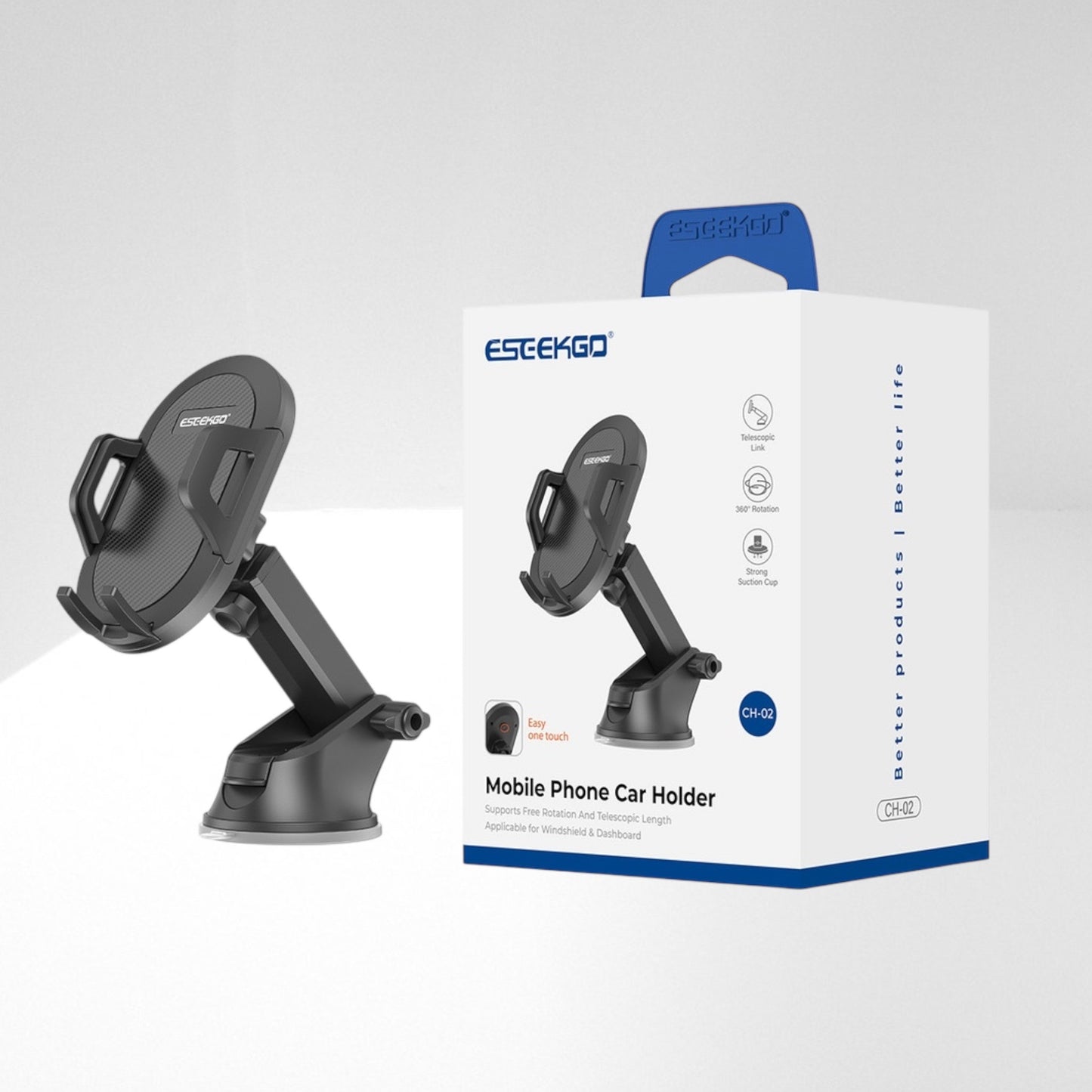 Soporte para teléfono en el carro - ESEEKGO CH02