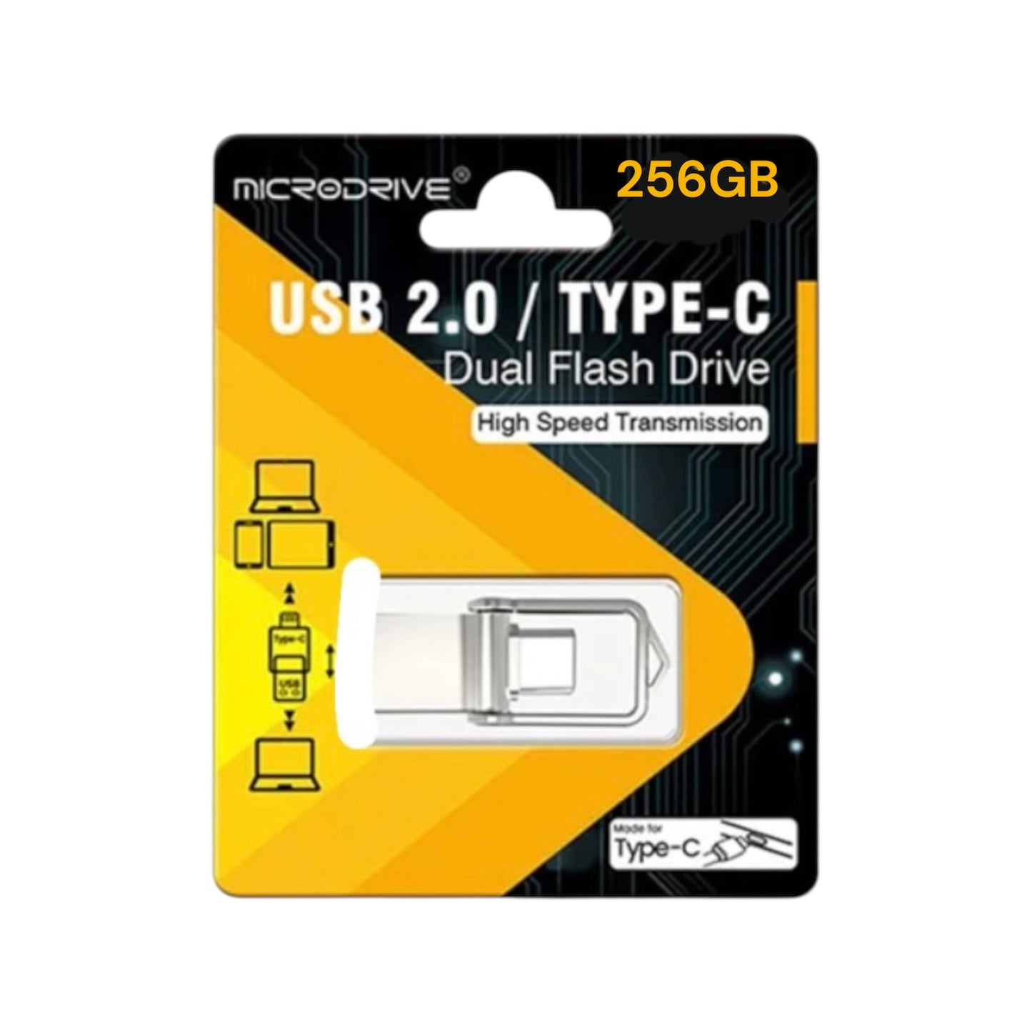 Memoria Doble USB 2.0 - Microdrive