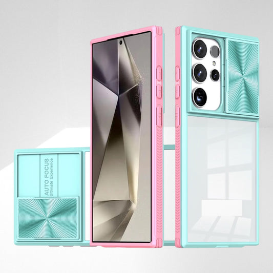 Cover Fusion Rosado/Verde para Samsung