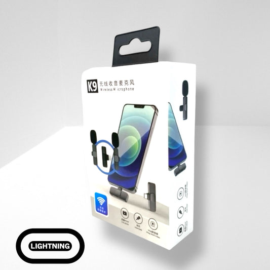 K9 Microfono Inálambrico Lightning para iPhone