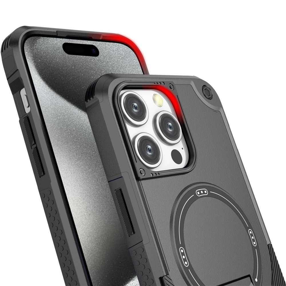 Cover Sturdy Negro para iPhone