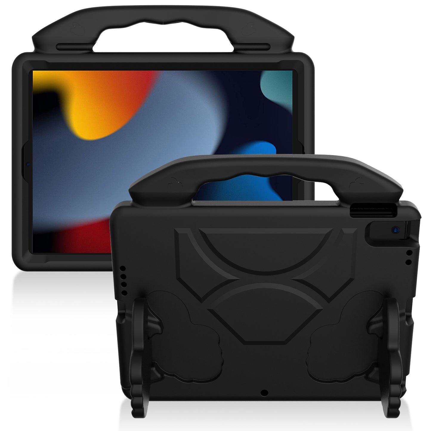 Cover Niños para iPad - Negro