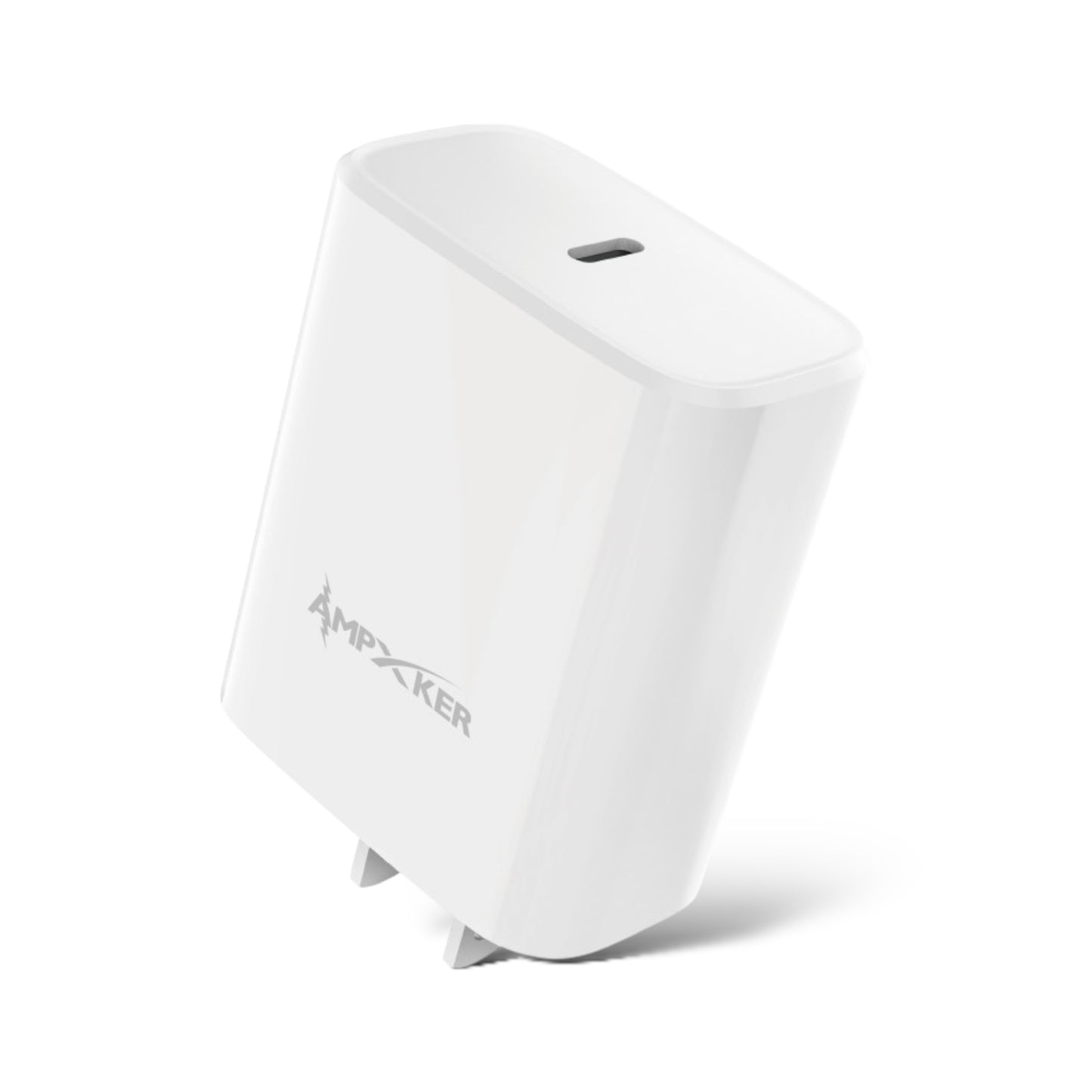 Adaptador de Corriente USB-C 20W Blanco - Ampxker