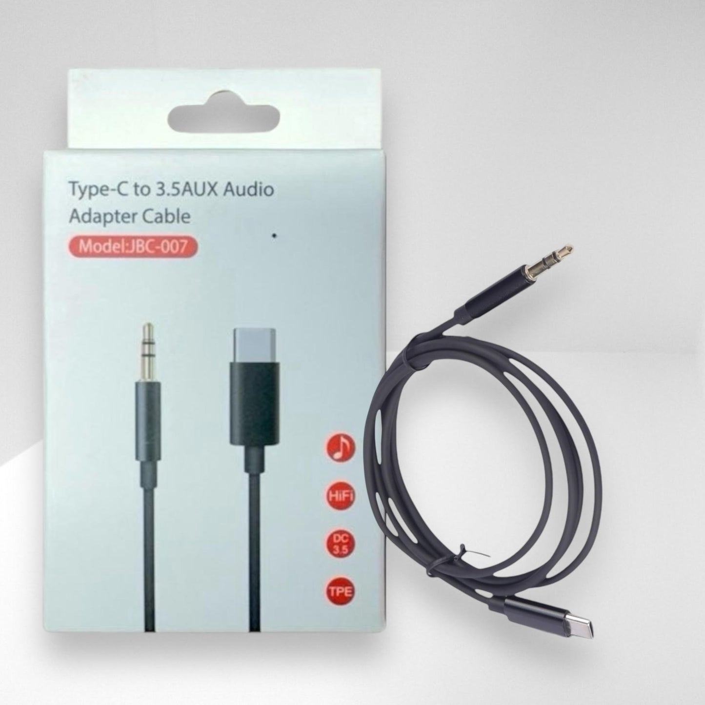 Cable Auxiliar 3.5 USB-C - JBC-007