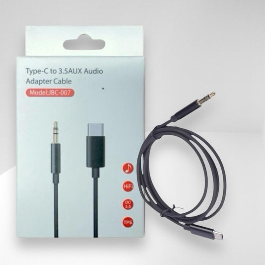 Cable Auxiliar 3.5 USB-C - JBC-007