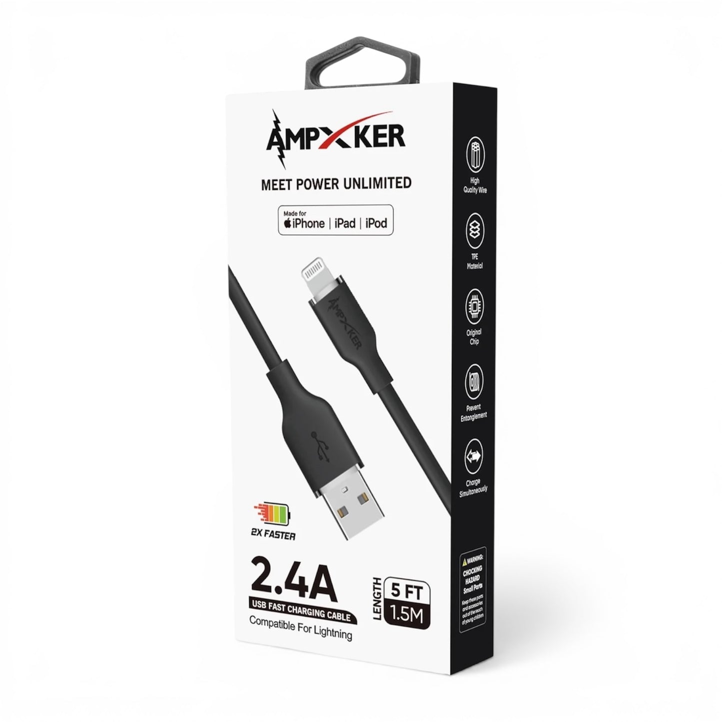 Cable USB a Lightning - Ampxker