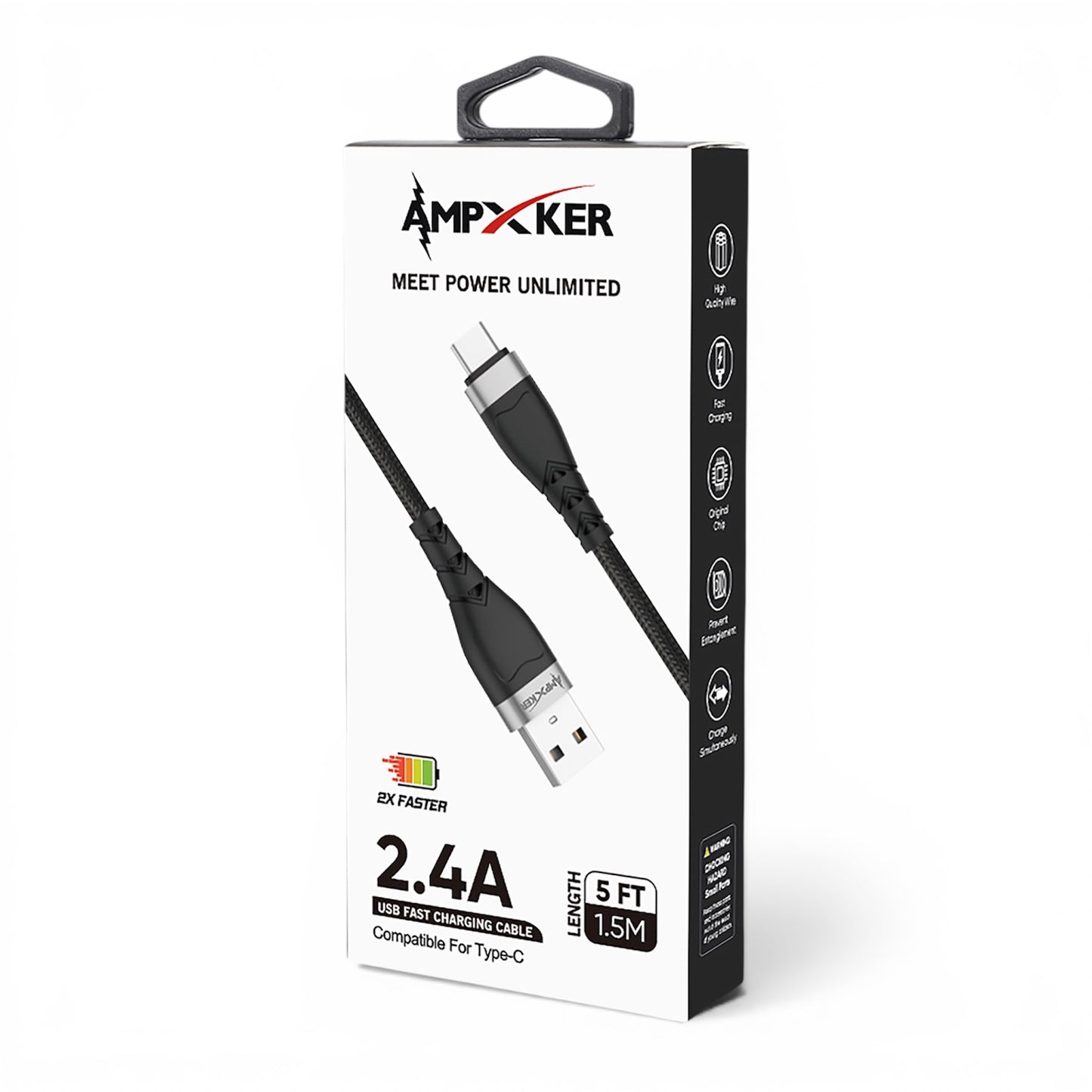 Cable USB a USB-C - Ampxker