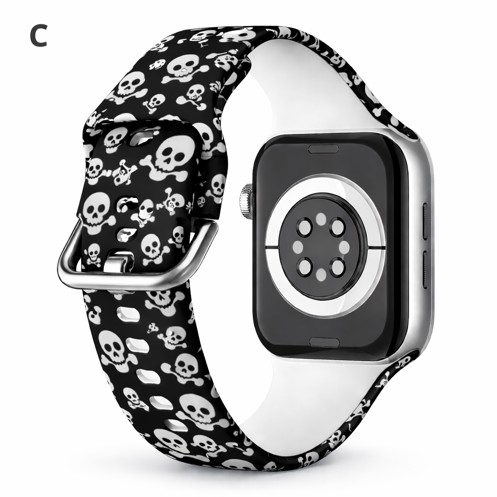 Correa Silicón Hebilla Diseños para Apple Watch
