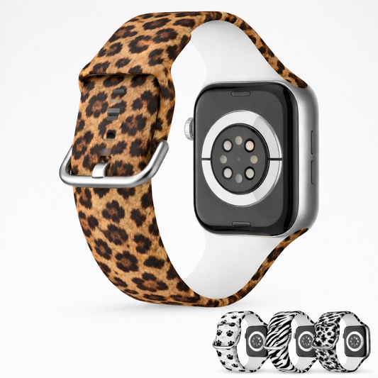 Correa Silicón Hebilla Diseño Animal para Apple Watch