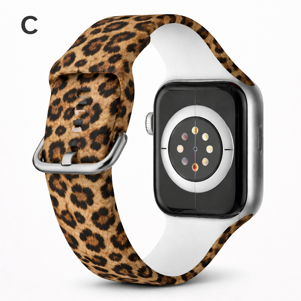 Correa Silicón Hebilla Diseño Animal para Apple Watch
