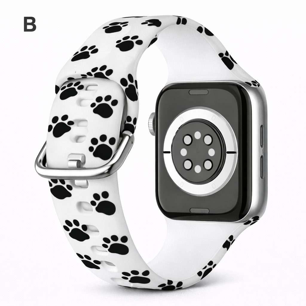Correa Silicón Hebilla Diseño Animal para Apple Watch