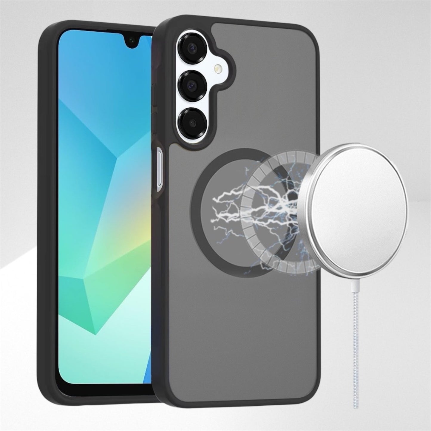 Forro Magnético Negro Mate para Samsung