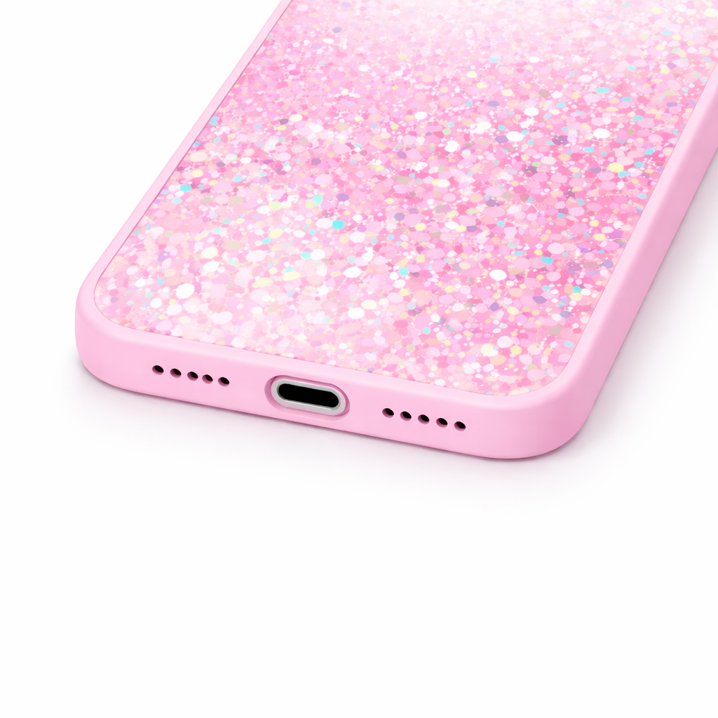 Forro / Cover con Escarcha para iPhone