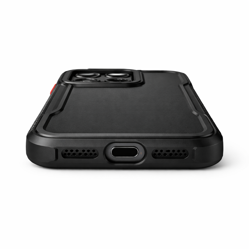 Forro / Cover Rudo con Clip para iPhone