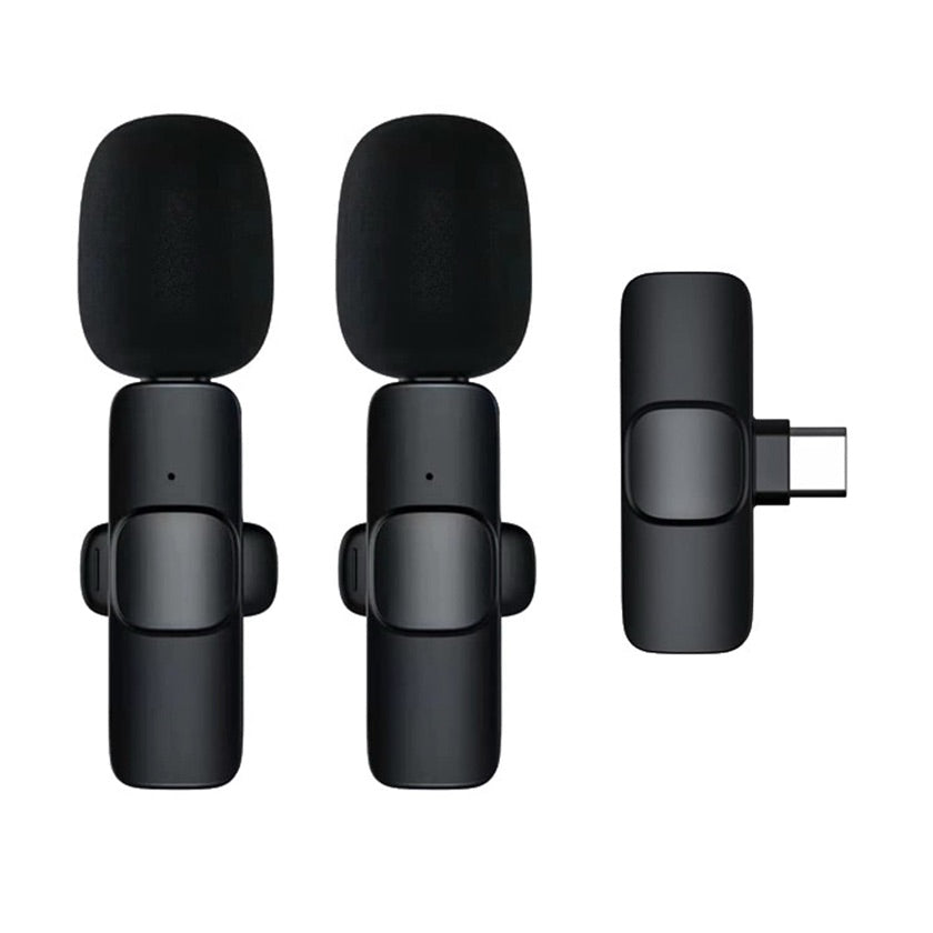 K9 Microfono Inalámbrico USB-C para iPhone y Samsung