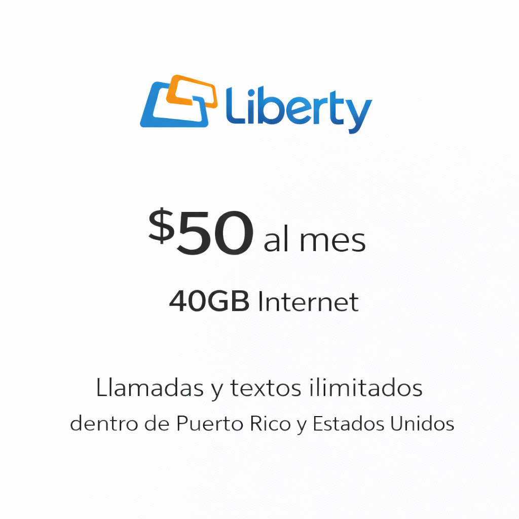 Activación eSIM Liberty Prepago
