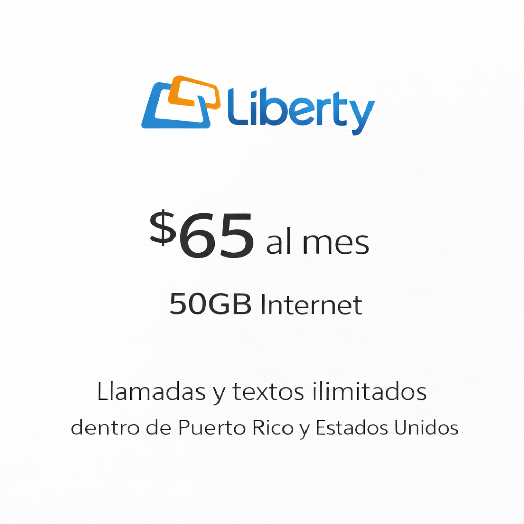 Activación eSIM Liberty Prepago