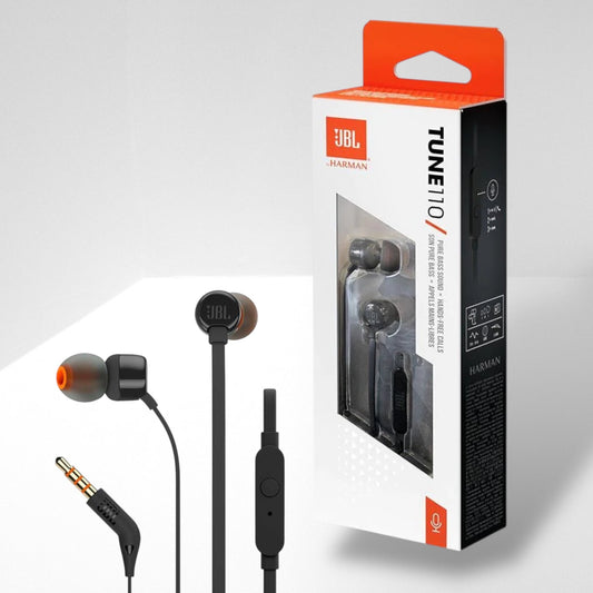 Audifonos Auxiliar - JBL Tune 110 Negro