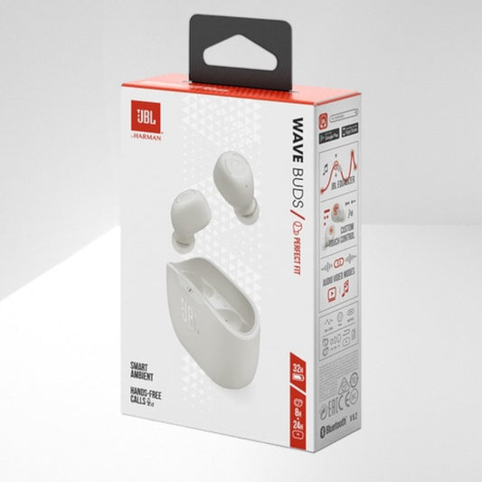 Audifonos Inalámbricos - JBL Vibe Buds Blanco